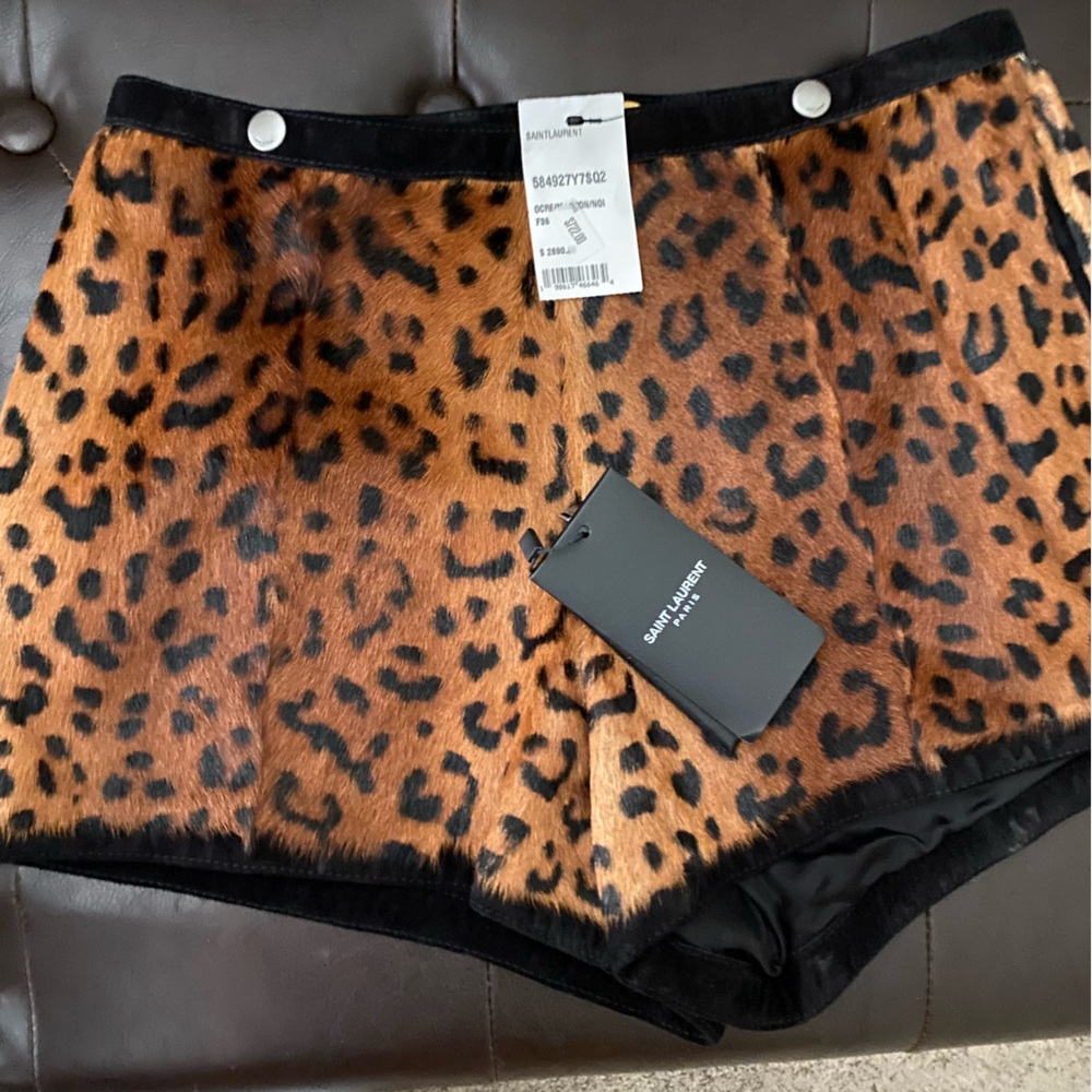 Saint Laurent Mini Short